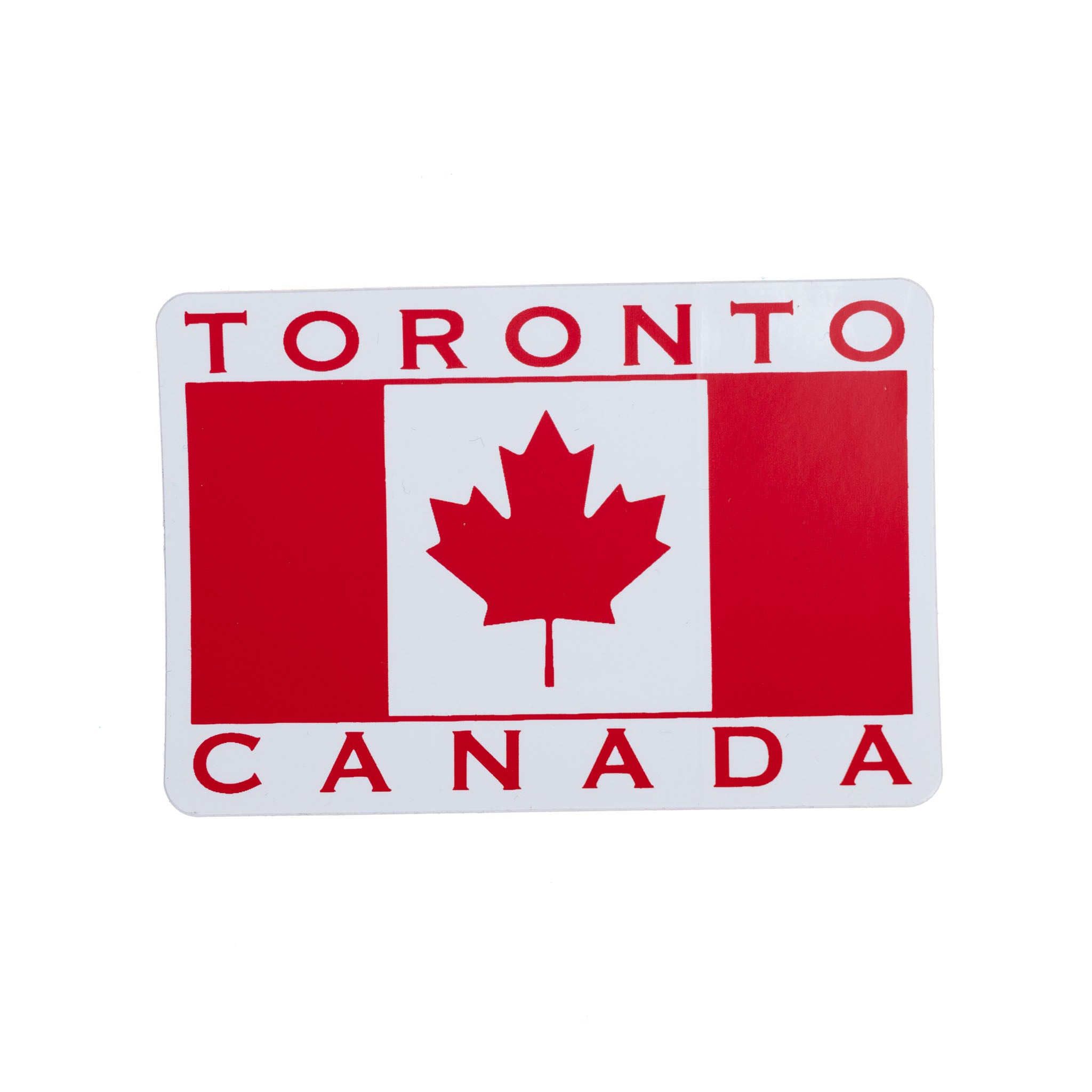 Canadian Flag Sticker - Toronto Edition